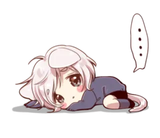 🍭 anime, kawaii, chibi, cute, manga, cartoon, animated whatsapp sticker