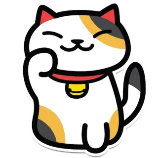 Cat @stickersb2b whatsapp stickers
