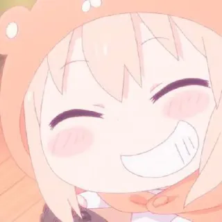 🍡 anime, girl, cute, smiling telegram sticker