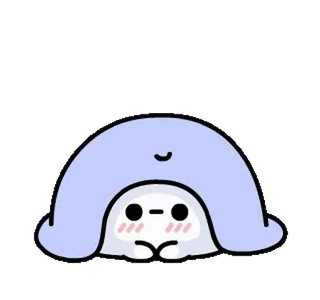 ❤️ carino, kawaii, cartone animato, adesivo, personaggio telegram sticker