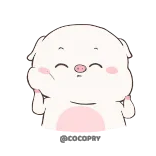 ☺️ süß, schwein, tier, emoji, aufkleber, glücklich whatsapp sticker