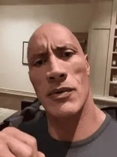 🗿 Dwayne Johnson Dwayne Johnson, Schauspieler, The Rock, Promi, Person whatsapp sticker