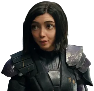 😅 Alita Alita: Battle Angel Alita, Battle Angel, Cyborg, Ficção Científica, Mangá, Filme whatsapp sticker