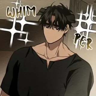 ♠️ WHIM
PER uomo, anime, scintille, personaggio telegram sticker
