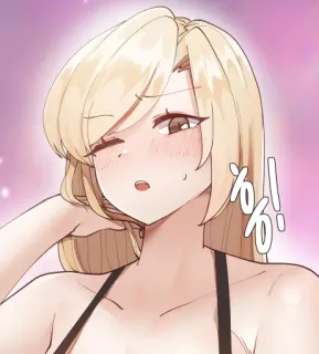 😳 Anime, Manga, Mädchen, Charakter, Cartoon, Illustration telegram sticker