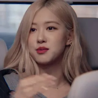 🍐 Rose K-pop, cantante, Rose, Blackpink, celebridad, música telegram sticker