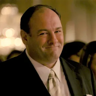 😊 Tony Soprano The Sopranos มาเฟีย, ทีวี, อาชญากรรม, ดราม่า, มาเฟีย telegram sticker