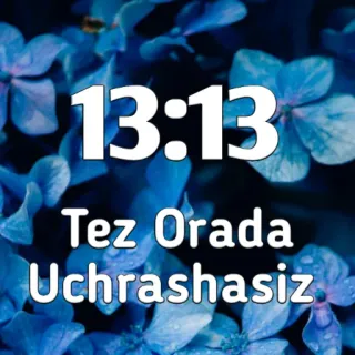 ❤️ 13:13
Tez Orada
Uchrashasiz zeit, blumen, text, usbekisch whatsapp sticker