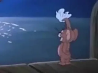 🖤 Jerry Mouse Tom and Jerry Dessin animé, Souris, Animation classique, Jerry, Animé whatsapp sticker