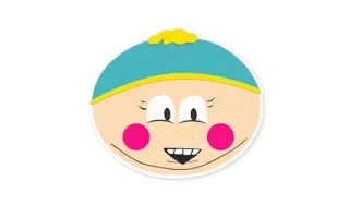 ☺️ Eric Cartman South Park cartoon, South Park, Eric Cartman, animatie, komedie, humor telegram sticker
