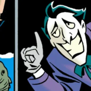 📎 Joker Joker, Bösewicht, DC Comics, Comic, Figur, Clown telegram sticker