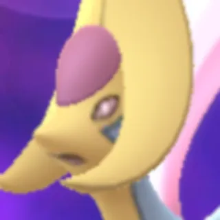 😝 Cresselia Pokémon pokemon, cresselia, video game, monstro, jogo, amarelo, lendário telegram sticker