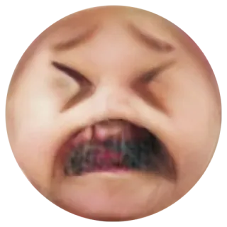 😫 Эмодзи, Страх, Тревога, Бедствие, Грустный, Расстроенный telegram sticker