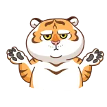@stickerkar کانال استیکر+ببر متحرک whatsapp stickers