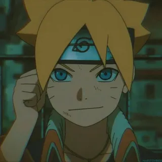 🌟 Boruto Uzumaki Naruto anime, manga, Boruto, Naruto, cartoon telegram sticker