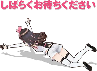 Kizuna AI Stickers :: @line_stickers whatsapp stickers