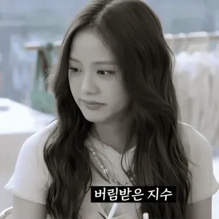 🎻 Jisoo 버림받은 지수 kpop, jisoo, idol, korean, woman, singer telegram sticker