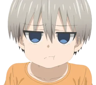 😒 Uzaki Hana Uzaki-chan Wants to Hang Out! Аниме, Манга, Милый, Смешной, Узаки Чан, Выражение, Персонаж, Саркастический telegram sticker