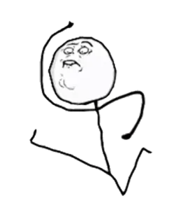 😨 meme, rage comic, hình que, meme trên mạng, hài hước, biểu cảm whatsapp sticker