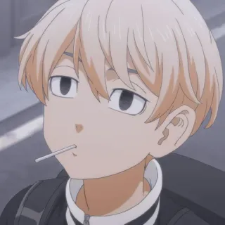 🙄 Anime, Garçon, Sucette, Mignon, Dessin animé telegram sticker