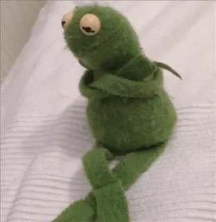 😒 Kermit the Frog The Muppets whatsapp sticker
