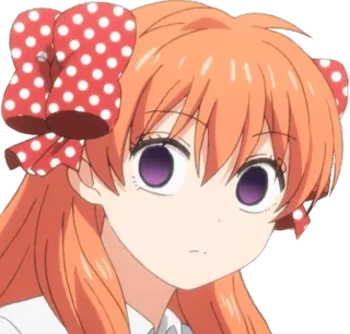 😨 anime, girl, cute, cartoon, manga, character telegram sticker