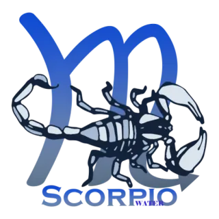 ♏ SCORPIO sterrenbeeld, schorpioen, astrologie, teken telegram sticker