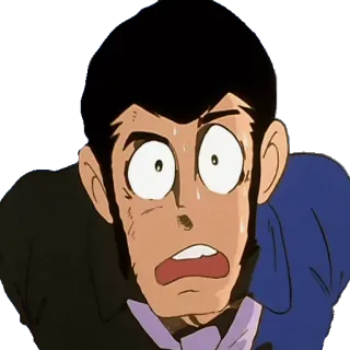 😳 Arsène Lupin III Lupin the 3rd Anime, Cartoon, Lupin, Arsène Lupin, Dieb telegram sticker