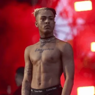 🖤 XXXTentacion rapper, muziek, muzikant, zanger, XXXTentacion telegram sticker