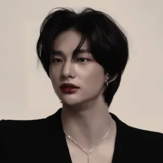 ✨ Hyunjin, K-Pop, Stray Kids, Idol, Koreanisch, Sänger, Porträt whatsapp sticker