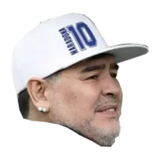 ⚽️ Diego Maradona 10 MARADONA 마라도나, 축구, 축구, 스포츠, 아르헨티나, 레전드 telegram sticker