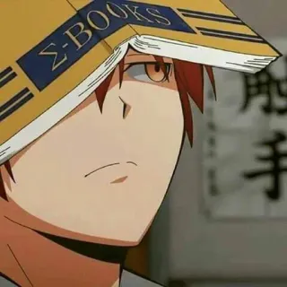 🌪 Σ-BOOKS anime, e-books, book, boy, student telegram sticker