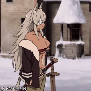 🤗 Ghislaine Dedoldia and Eris Boreas Greyrat Mushoku Tensei: Jobless Reincarnation @SHARKY_PNG telegram sticker