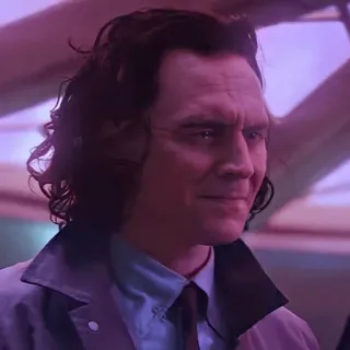 🤨 Loki loki, marvel, tom hiddleston, disney+, antihero, god of mischief telegram sticker