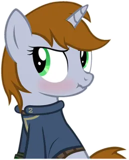 🙄 pônei, desenho animado, unicórnio, equino, animal, cavalo telegram sticker