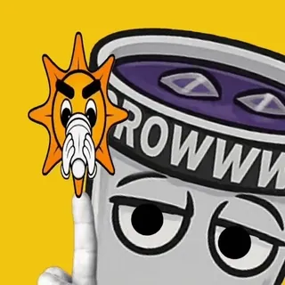 🫃 ROWWWW Glo Gang, Lean, Double Cup, Ma túy, Meme, Sticker, Phim hoạt hình telegram sticker