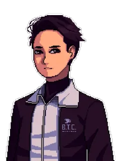🤐 B.T.C. Mininum telegram sticker