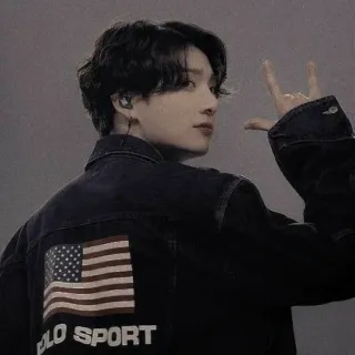 🤟 POLO SPORT person, man, flag, clothing, jacket, polo, sport, hand gesture telegram sticker