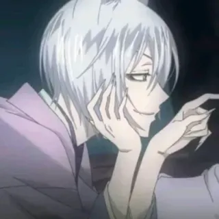 🤍 Tomoe Kamisama Kiss アニメ, 狐, 悪魔, 漫画, イケメン whatsapp sticker