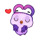 Owled Didi telegram stickers