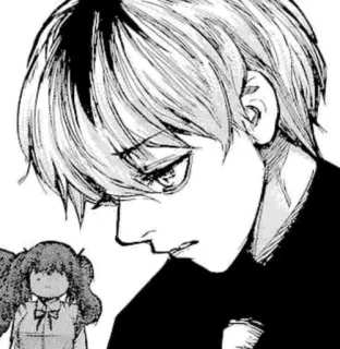 ❤️ manga, anime, boy, doll whatsapp sticker