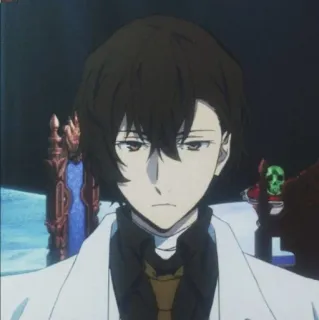 🥂 Dazai Osamu Bungou Stray Dogs Anime, Bungou Stray Dogs, Dazai, Dazai Osamu whatsapp sticker