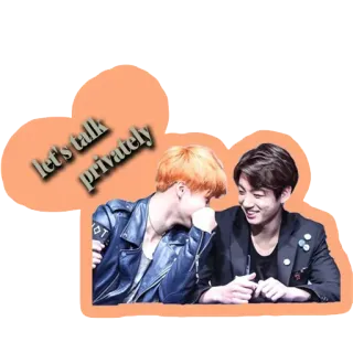 😆 let's talk privately Chat, Gens, Amitié, Ensemble telegram sticker
