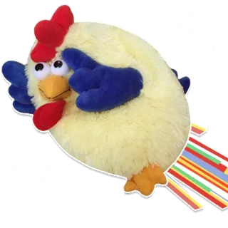 ✨ Huhn, Vogel, Tier, Spielzeug, Plüschtier telegram sticker