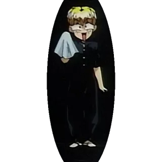 🚉 Kazuma Kuwabara Yu Yu Hakusho Anime, Manga, Kazuma Kuwabara, Yu Yu Hakusho, Charakter, Lustig, Albern, Anime Charakter whatsapp sticker