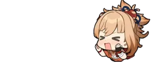 🌟 Yoimiya Genshin Impact Anime, Chibi, Yoimiya, Genshin Impact, Kawaii telegram sticker
