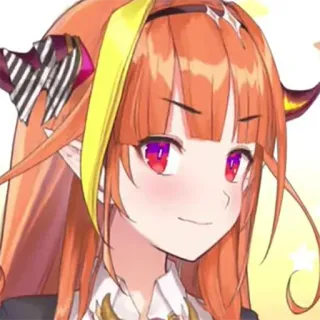 😏 Coco Kiryu Anime, Vtuber, Nhân vật, Coco Kiryu telegram sticker