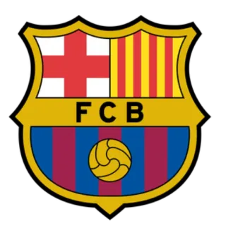 💈 FCB fútbol, fútbol, equipo, deporte, FC Barcelona, Barcelona telegram sticker