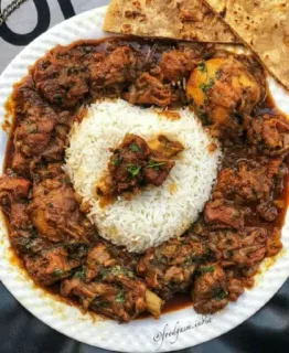 🤩 食べ物, 鶏肉, 米, インド料理, 食事, 料理 telegram sticker