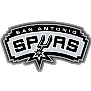 🆗 SAN ANTONIO SPURS NBA, San Antonio Spurs, basquete, time esportivo, logo telegram sticker